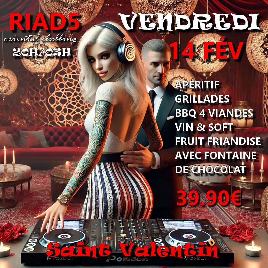 Visuel de l'événement Saint Valentin au Cap d'Agde