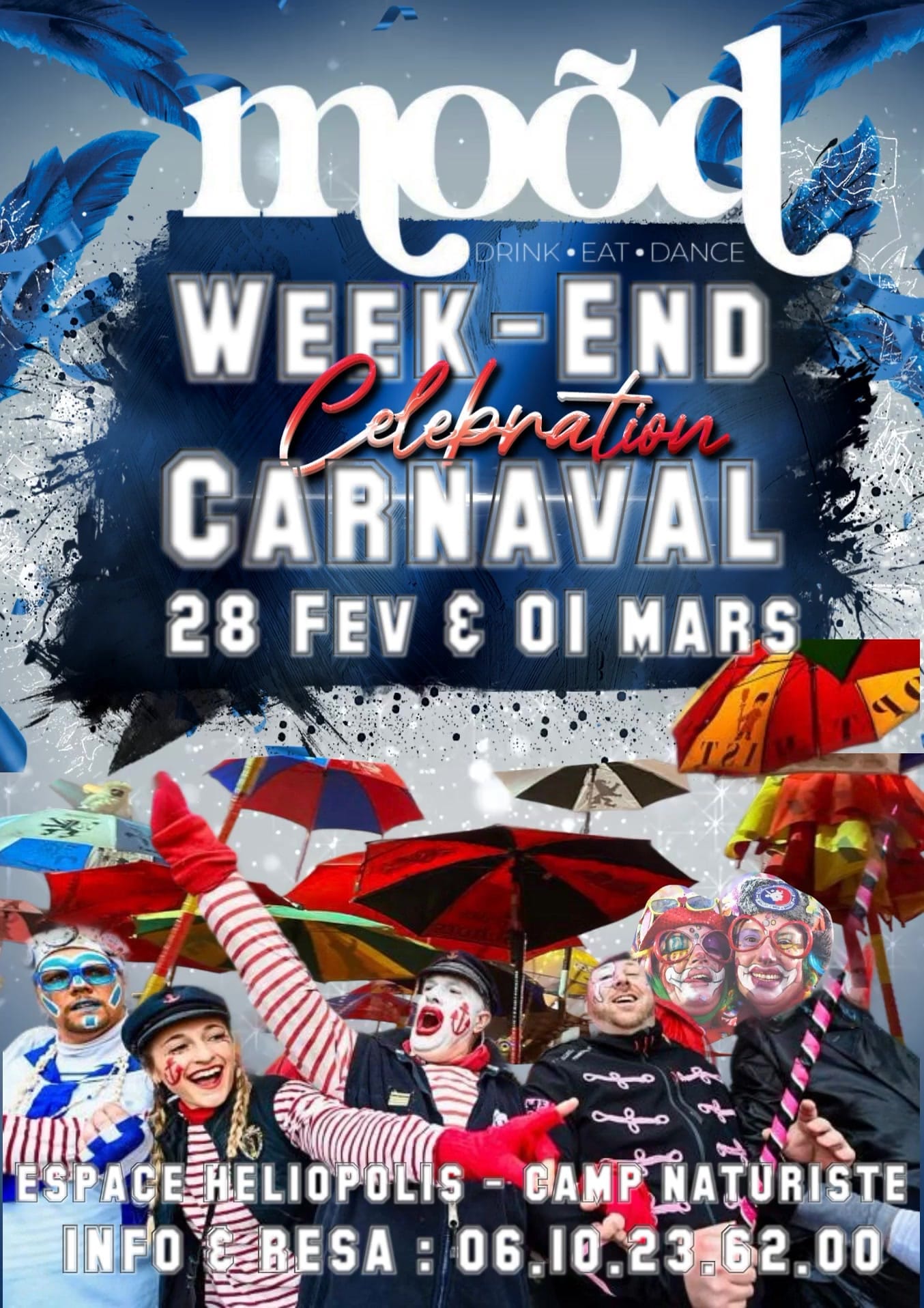 Visuel de l'événement Week-End Celebration Carnaval au Cap d'Agde