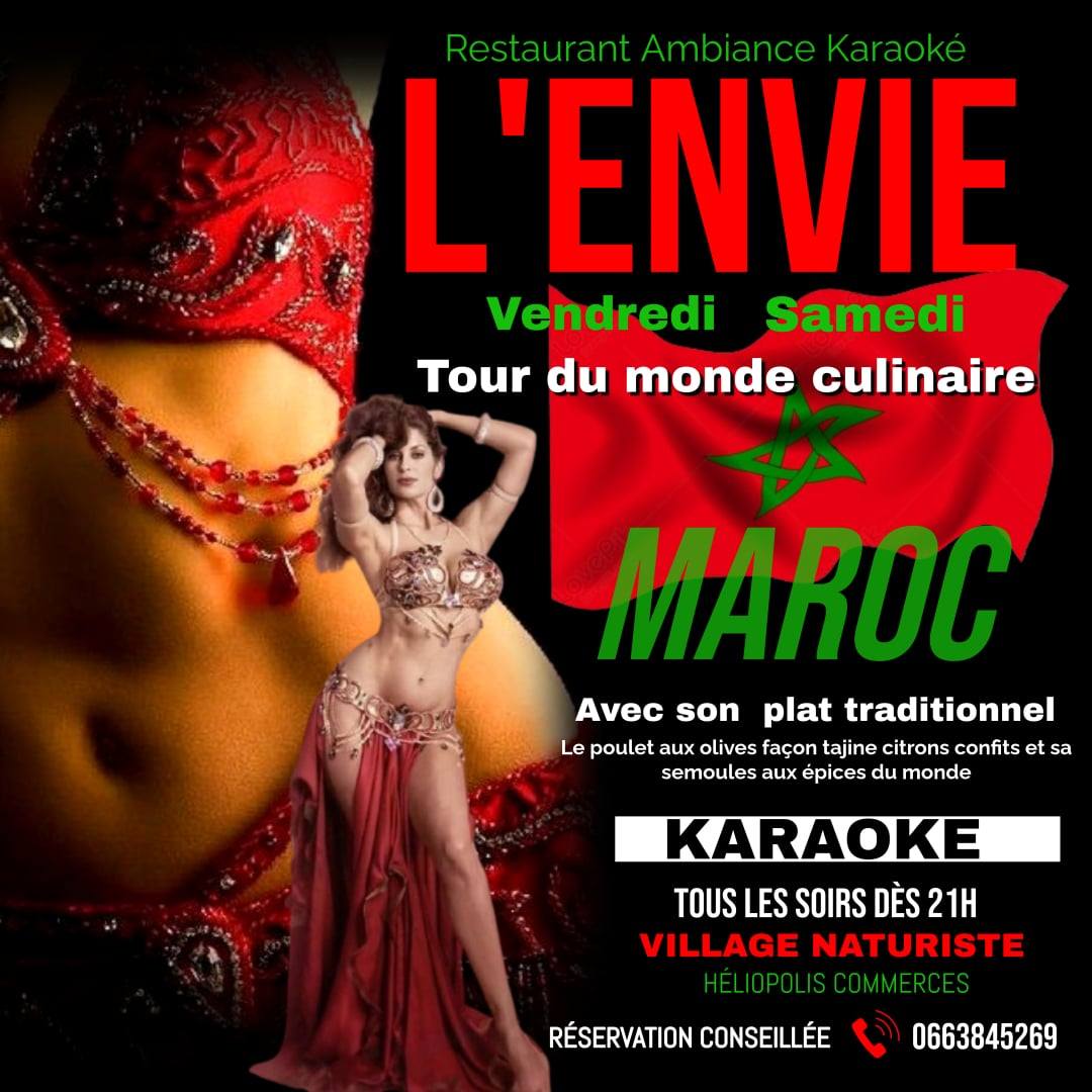 Visuel de l'événement Tour du monde Culinaire Vendredi et Samedi au Cap d'Agde