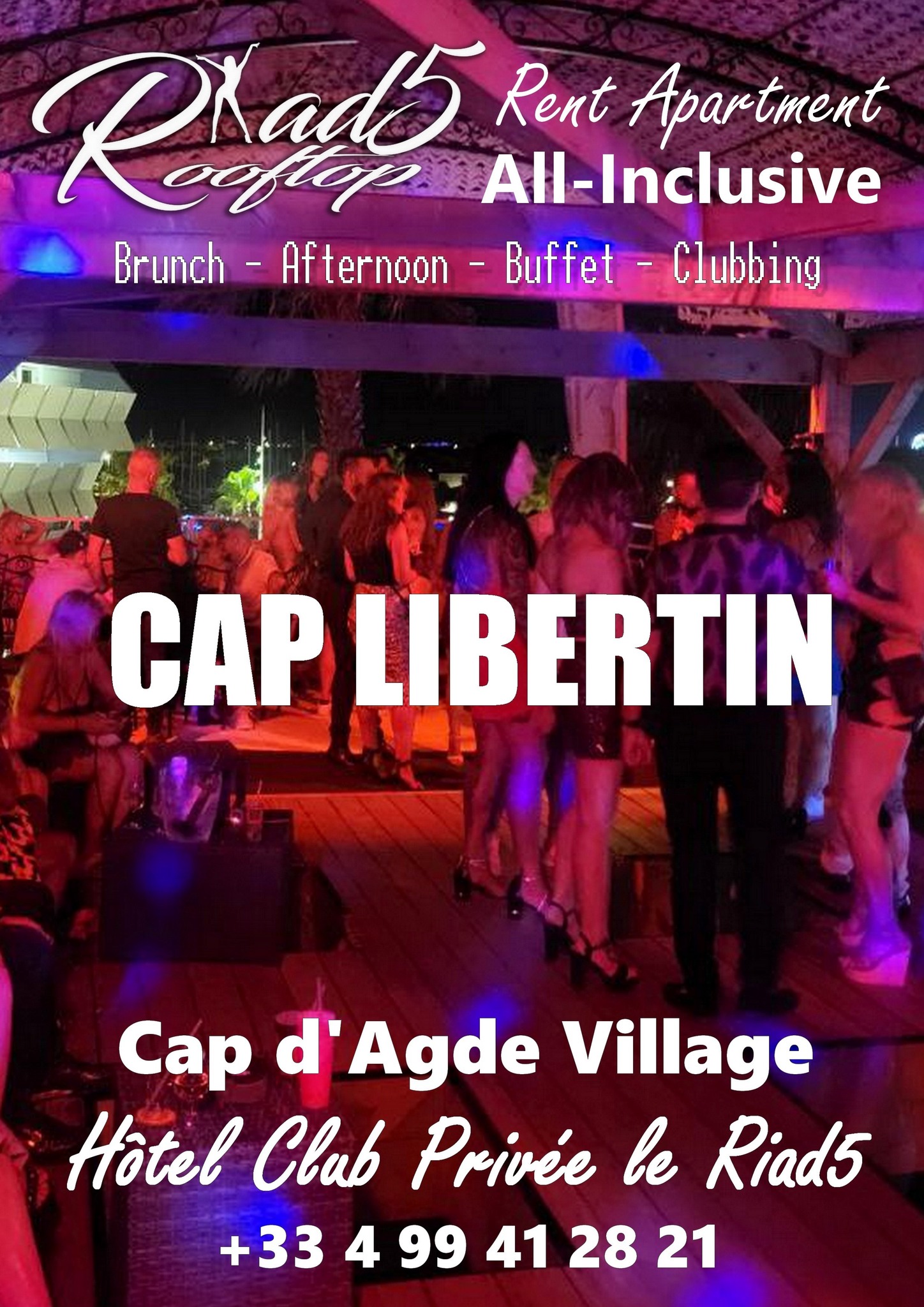 Visuel de l'événement Cap Libertin au Cap d'Agde