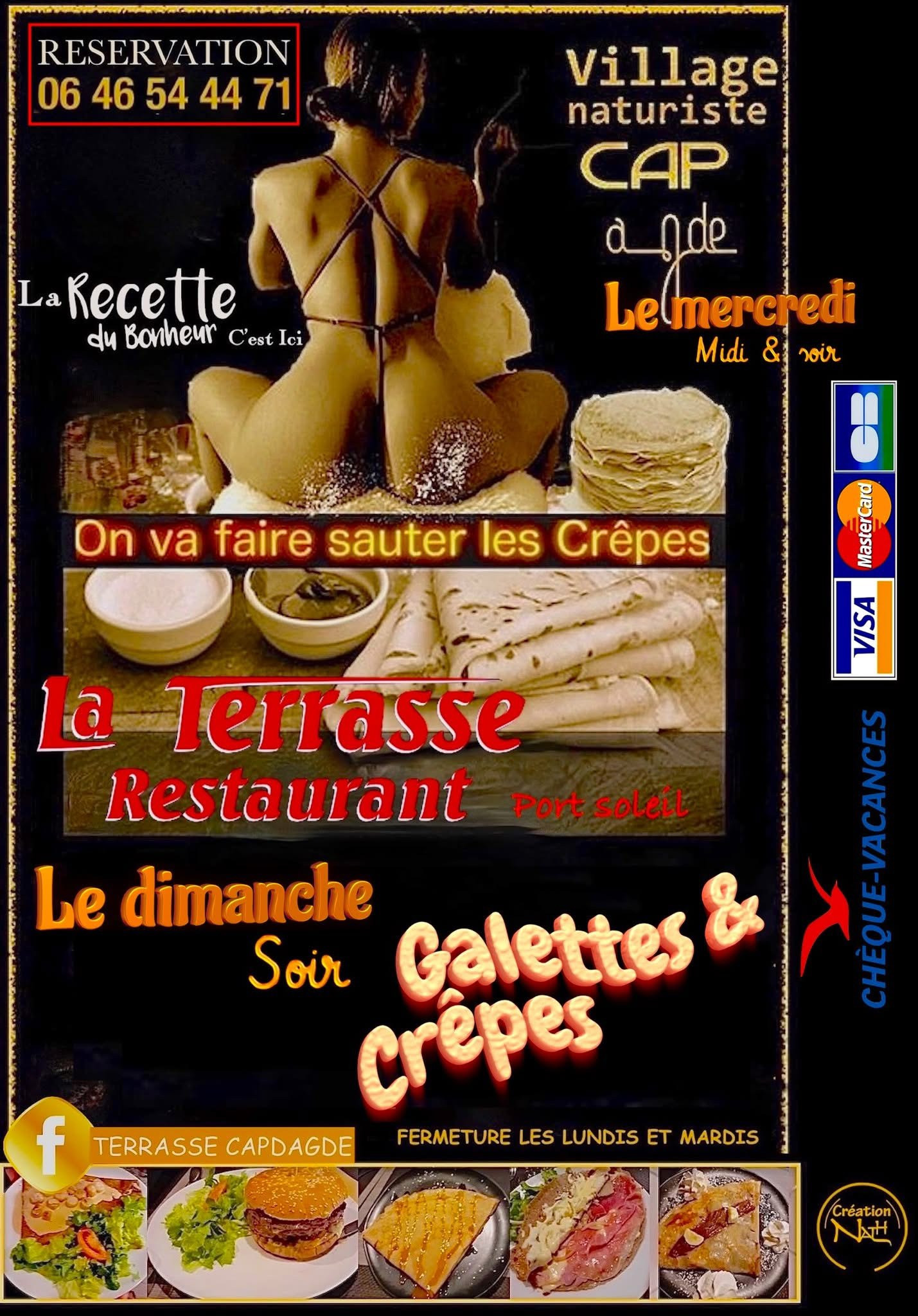 Visuel de l'événement On va faire sauter les crêpes au Cap d'Agde