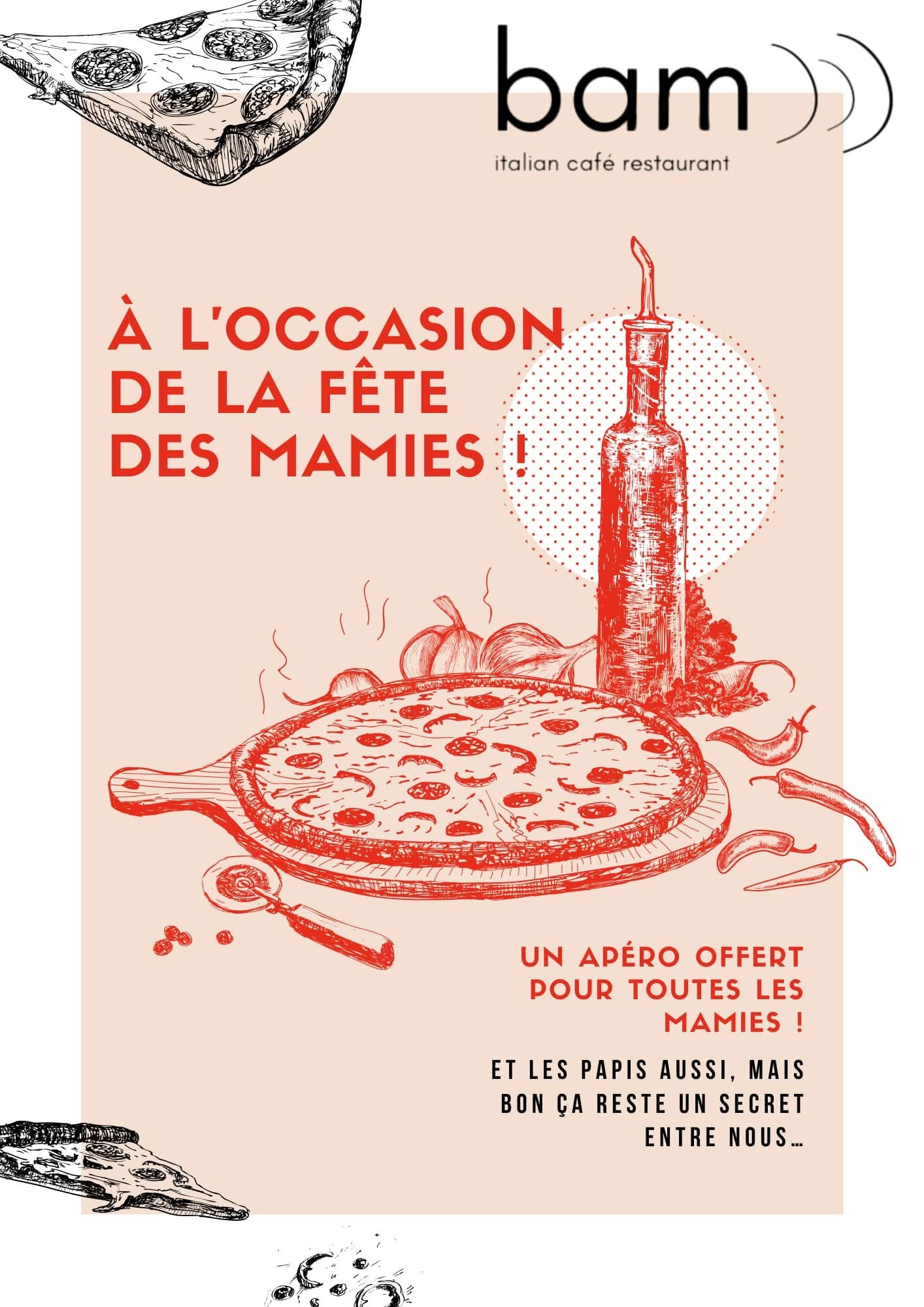 Visuel de l'événement Bonne fête des mamies au Cap d'Agde