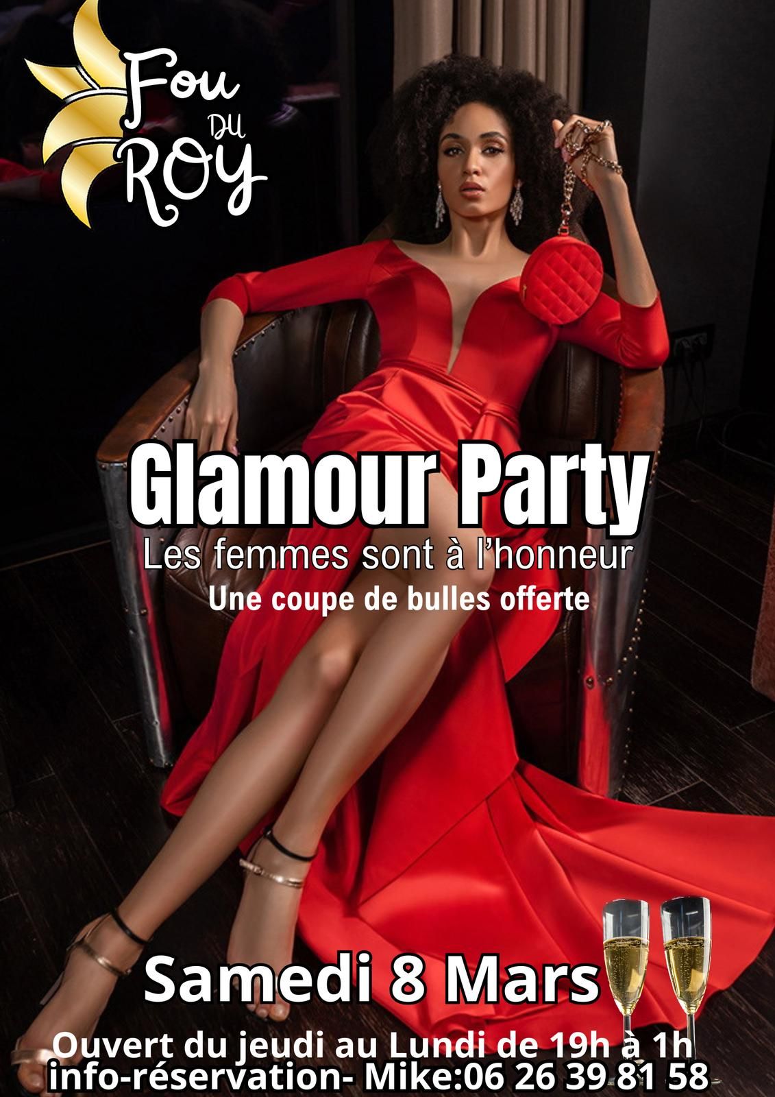 Visuel de l'événement Glamour Party au Cap d'Agde