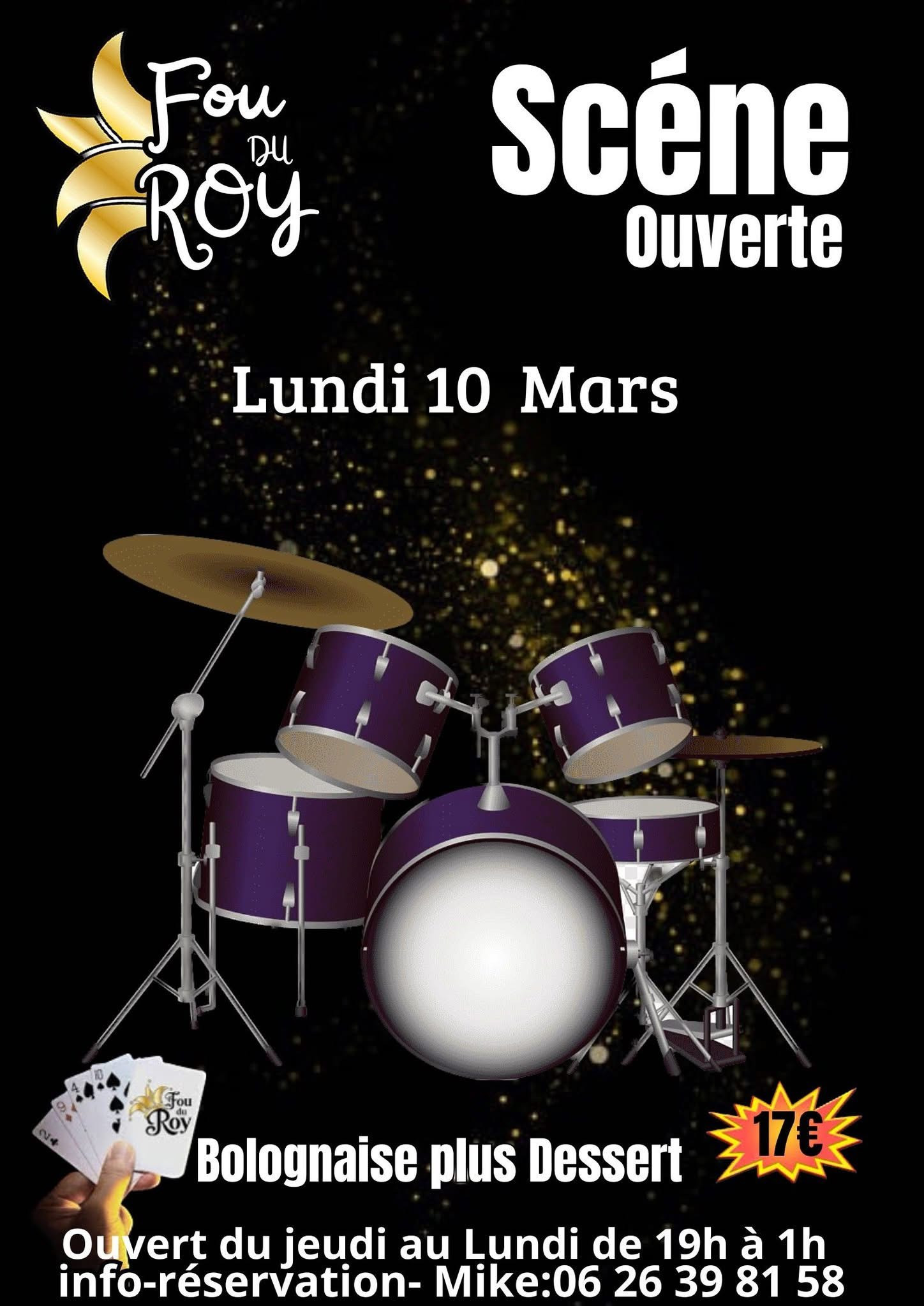 Visuel de l'événement Scène Ouverte au Cap d'Agde