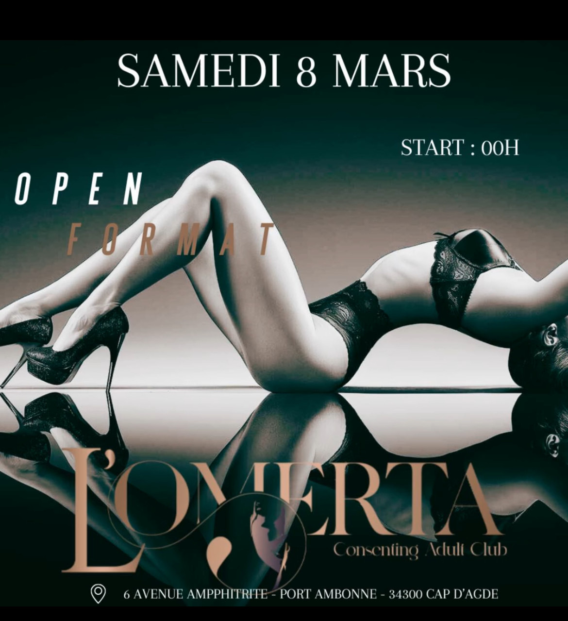 Visuel de l'événement Open Format au Cap d'Agde