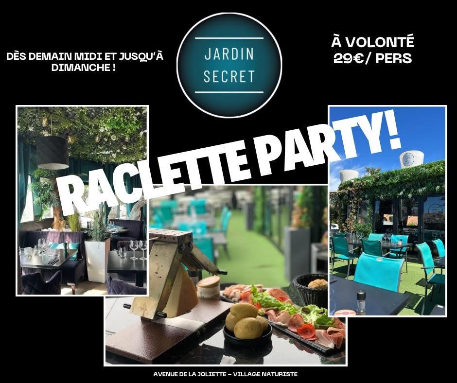 Visuel de l'événement Raclette Party au Cap d'Agde