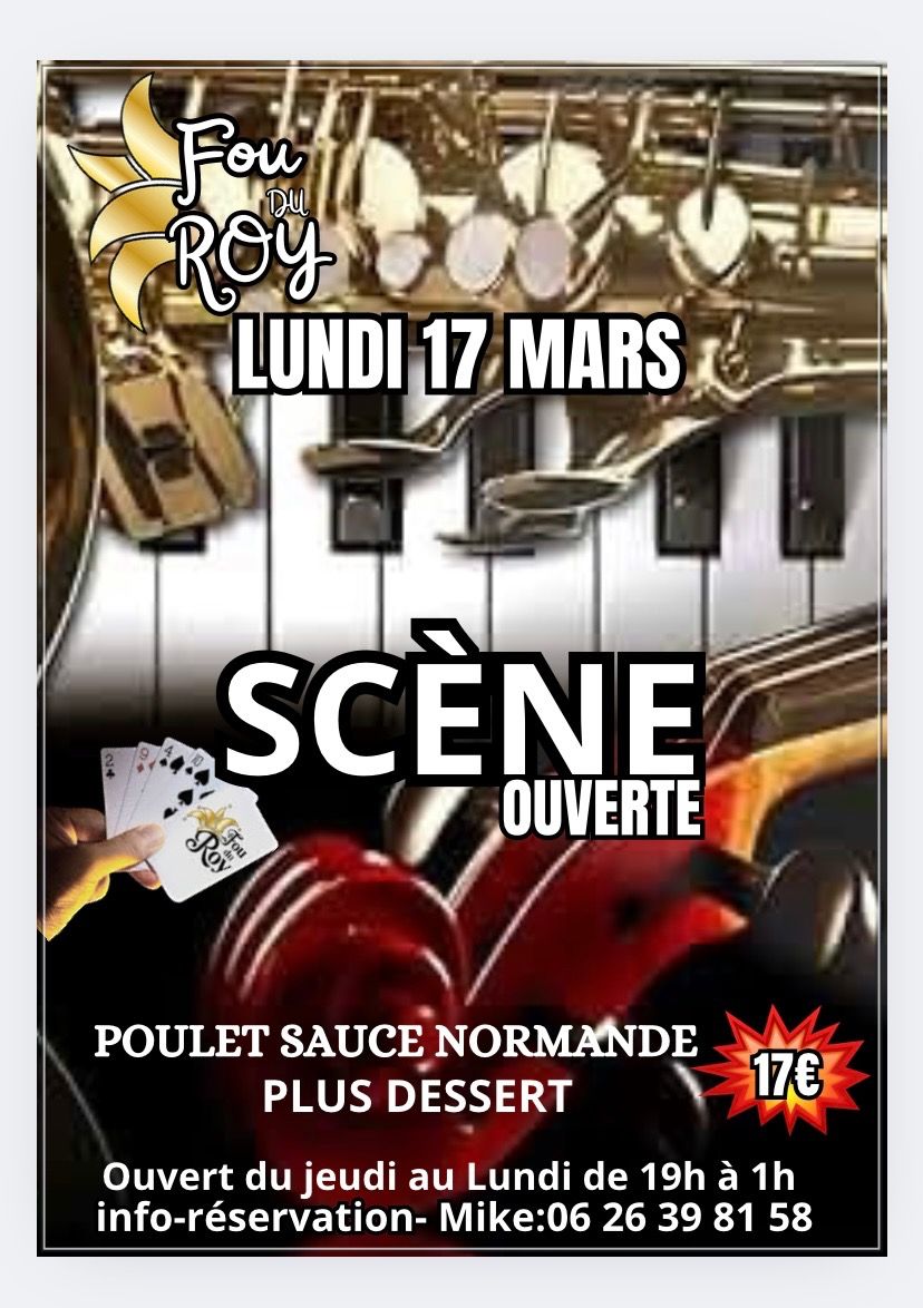 Visuel de l'événement Scène ouverte au Cap d'Agde