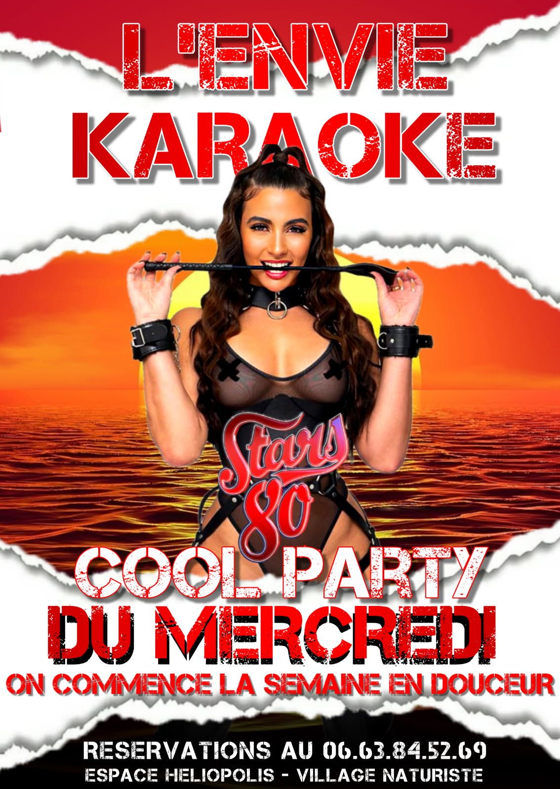 Visuel de l'événement Les Karaokés cool du mercredi au Cap d'Agde