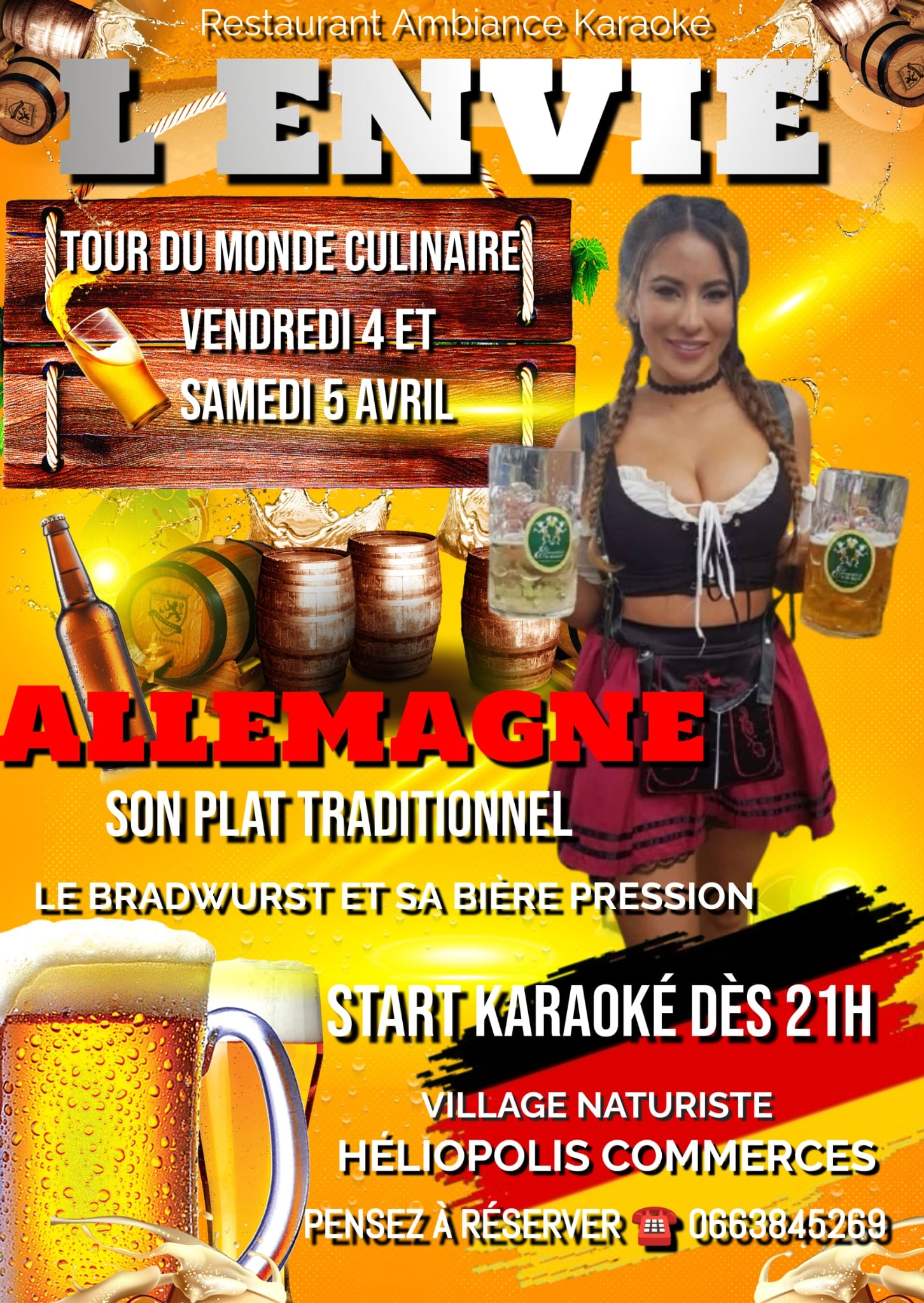 Visuel de l'événement L'allemagne est au RDV au Cap d'Agde