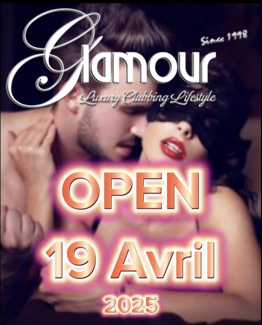 Visuel de l'événement Opening Glamour au Cap d'Agde