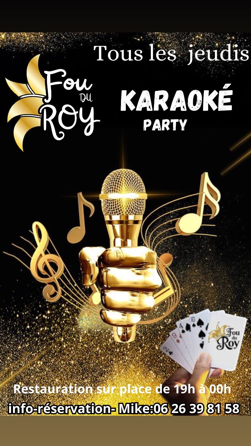 Visuel de l'événement Karaoké party au Cap d'Agde