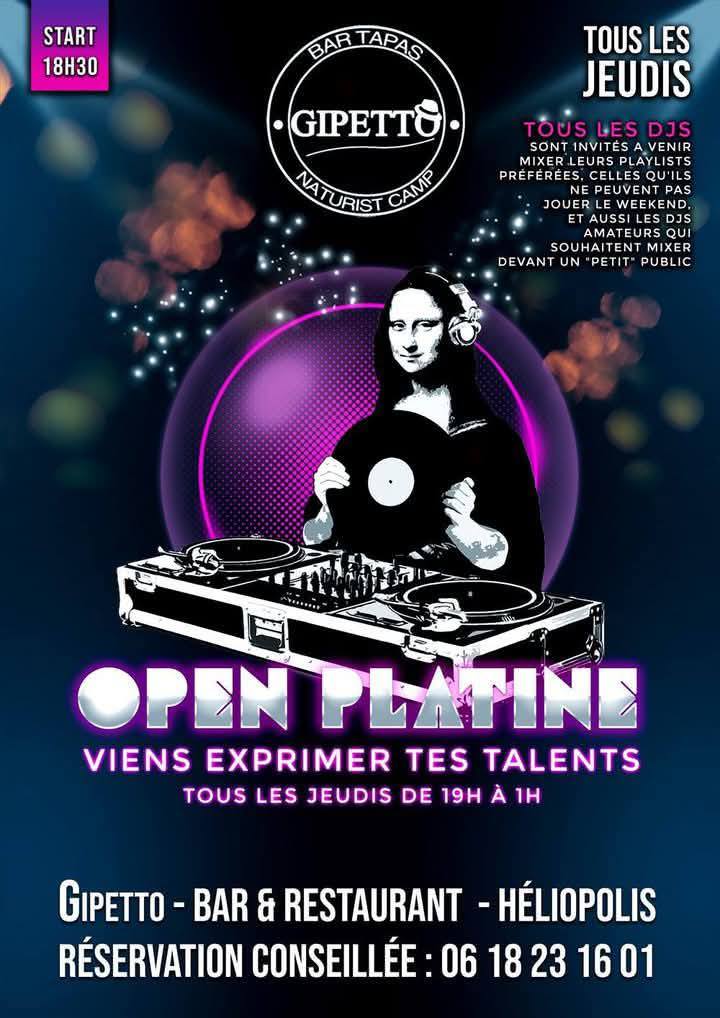 Visuel de l'événement Le jeudi des DJs au Cap d'Agde