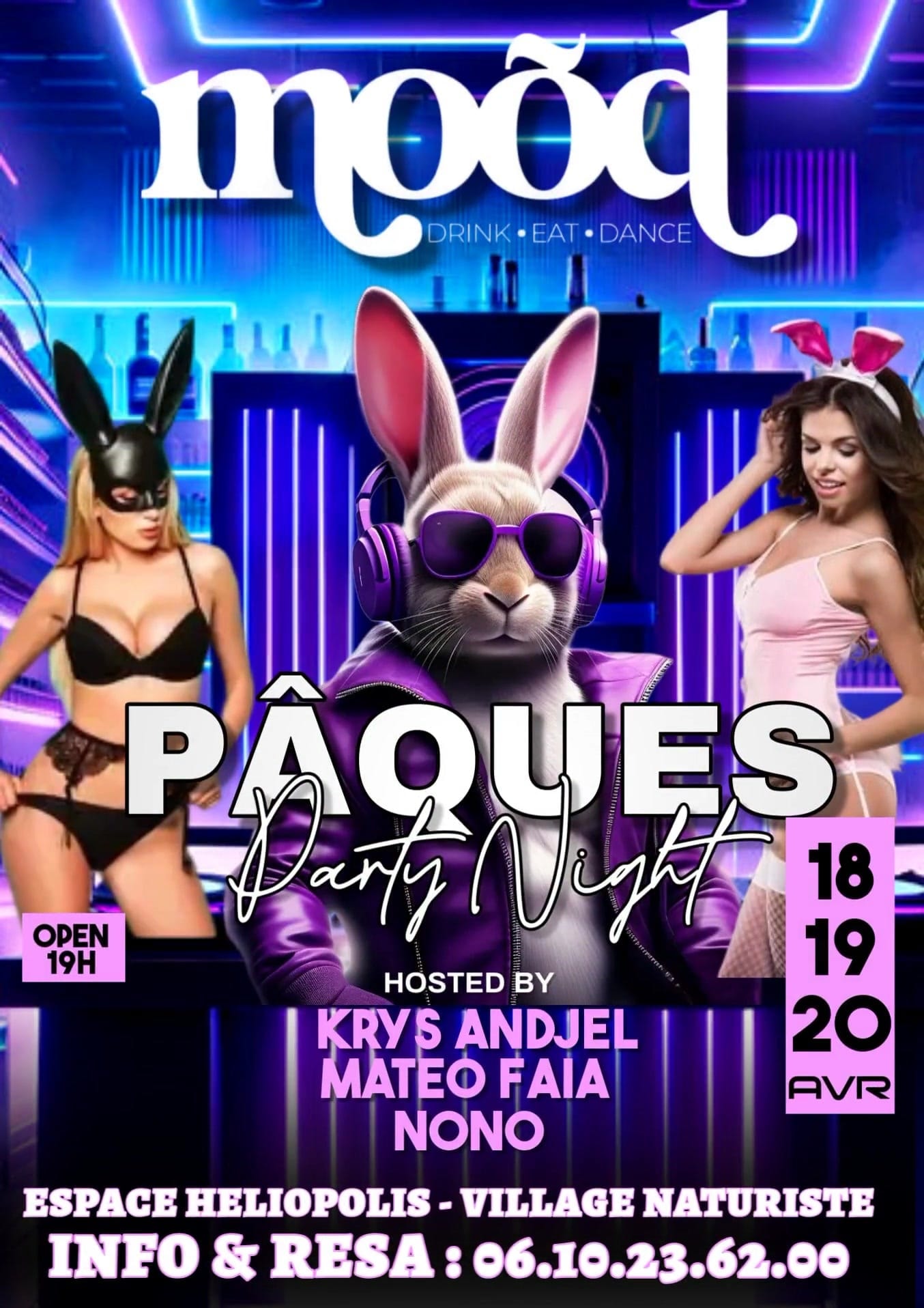 Visuel de l'événement Week-end de Pâques au Cap d'Agde