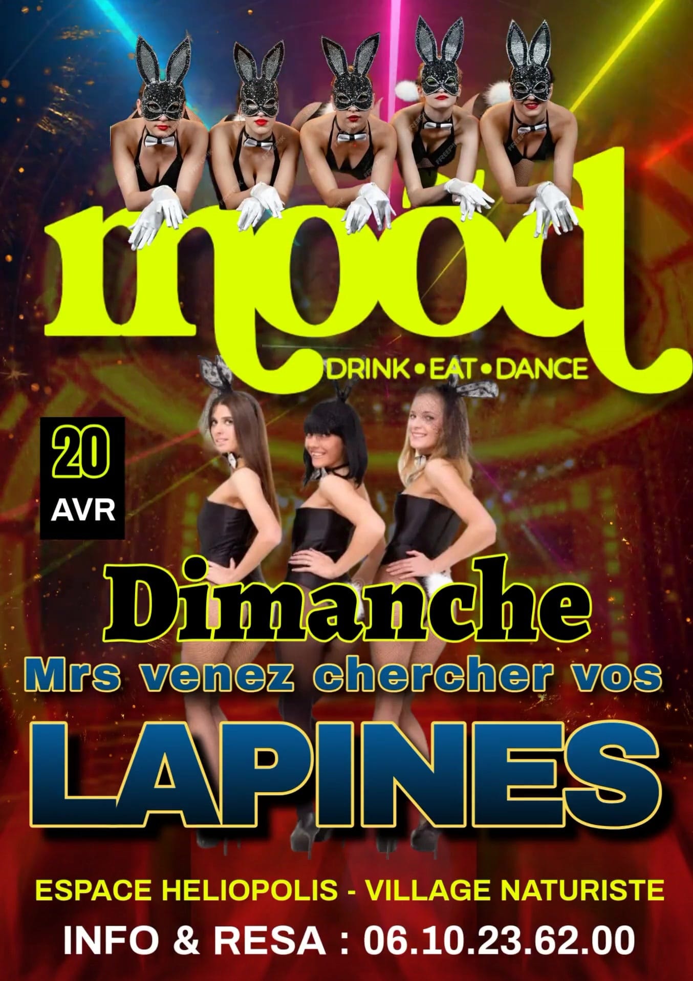 Visuel de l'événement Après les Oeufs Lapines au Cap d'Agde