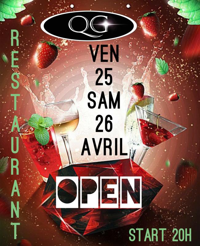 Visuel de l'événement Ce week-end au QG au Cap d'Agde