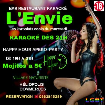 Visuel de l'événement Happy hour apex party au Cap d'Agde