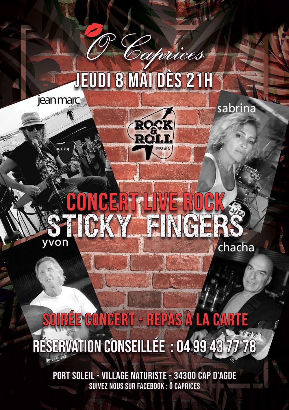 Visuel de l'événement Concert Rock au Cap d'Agde