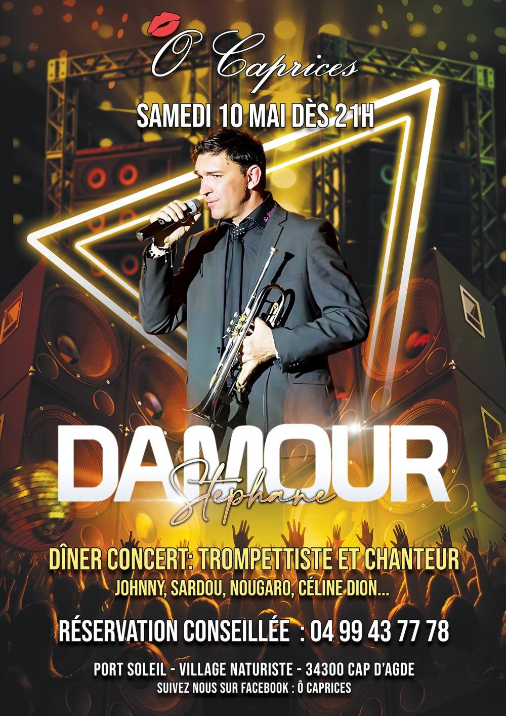 Visuel de l'événement Soirée diner concert au Cap d'Agde