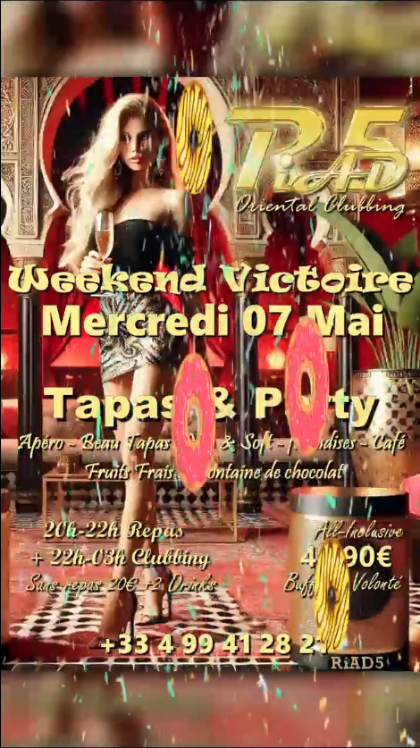 Visuel de l'événement Tapas & Party au Cap d'Agde