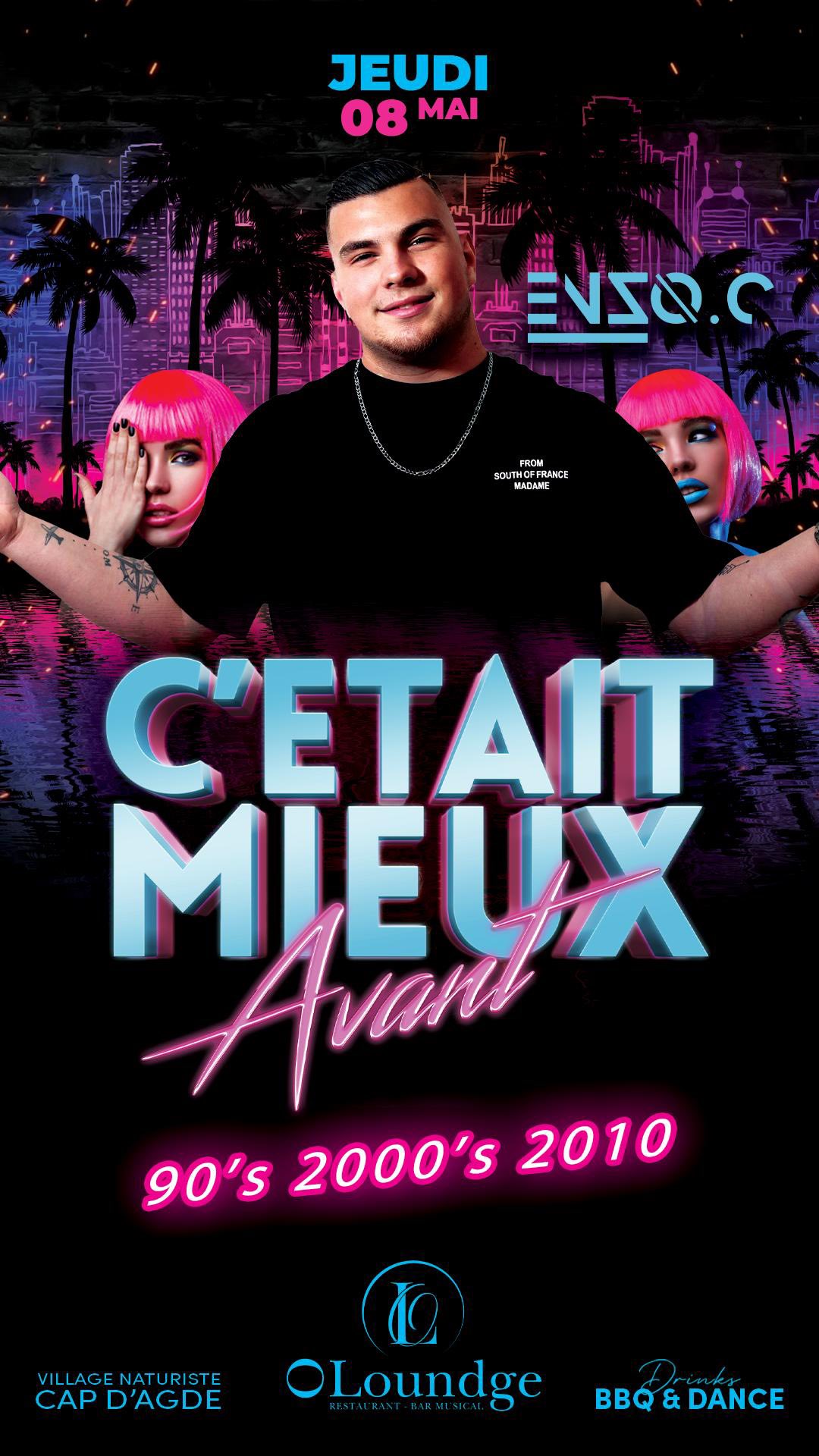 Visuel de l'événement C'était mieux avant au Cap d'Agde