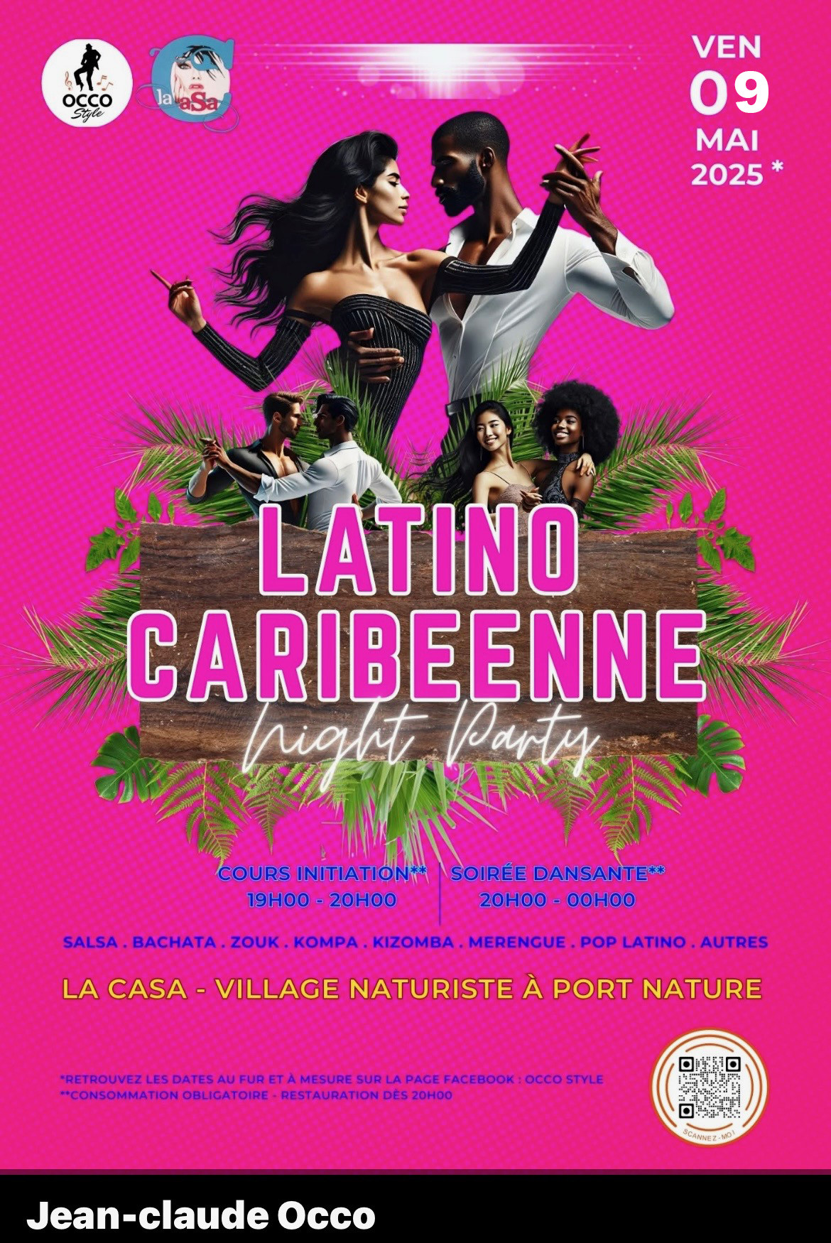 Visuel de l'événement Cours de Salsa au Cap d'Agde