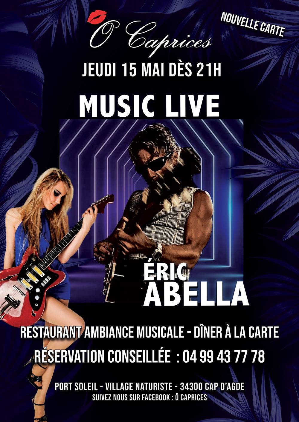 Visuel de l'événement Music Live au Cap d'Agde