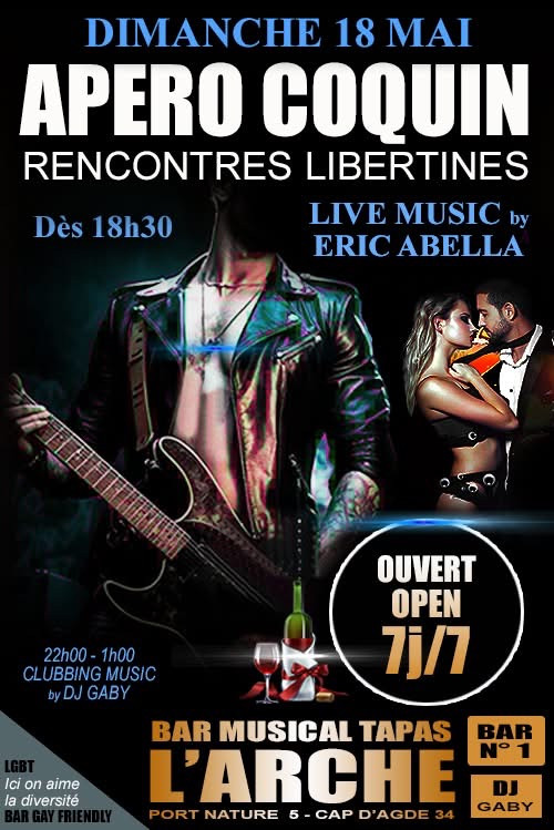 Visuel de l'événement Music live au Cap d'Agde