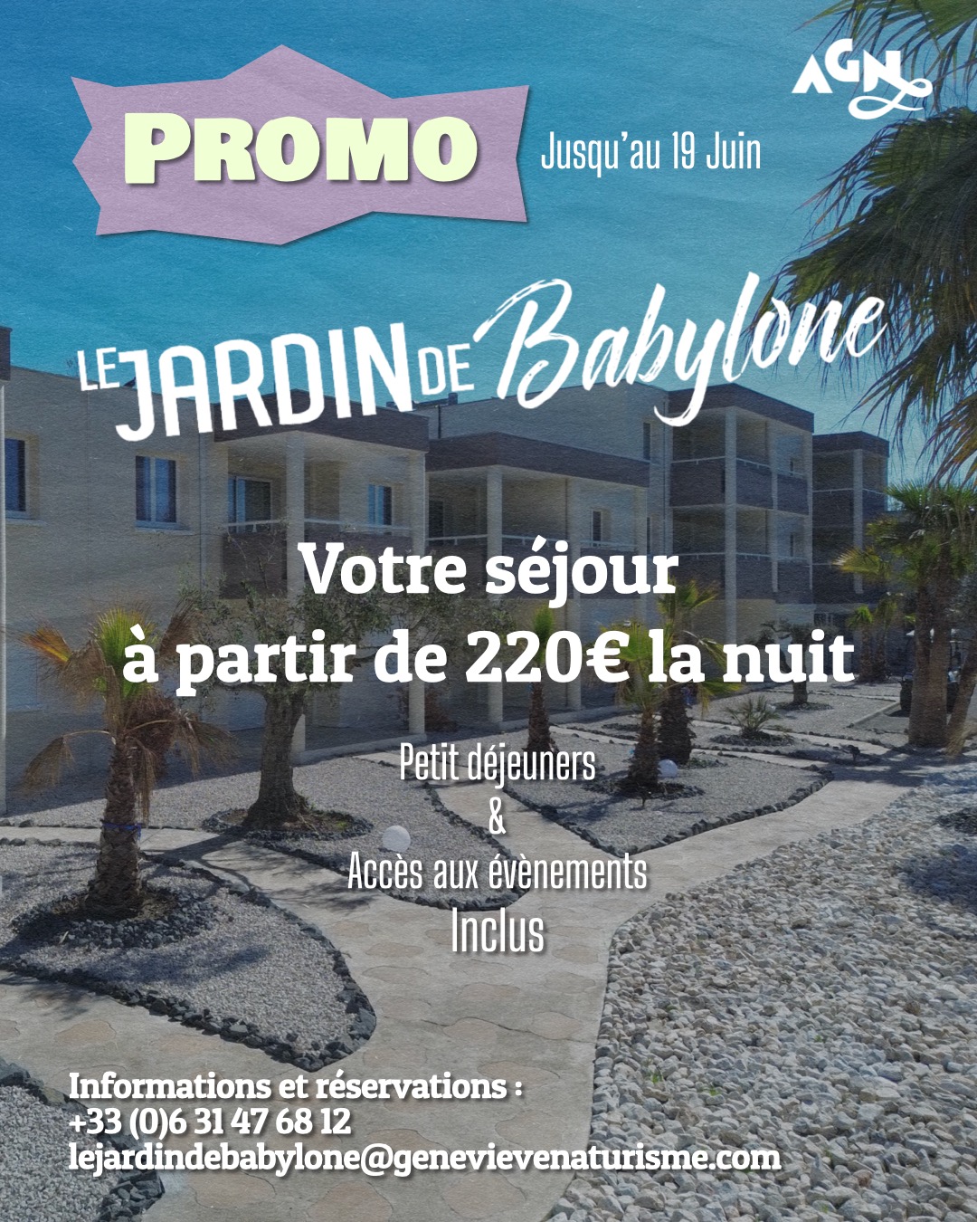 Visuel de l'événement Offre spéciale au Cap d'Agde