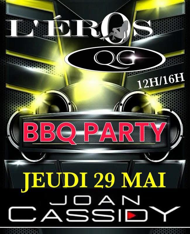 Visuel de l'événement BBQ PARTY AU QG – EROS au Cap d'Agde