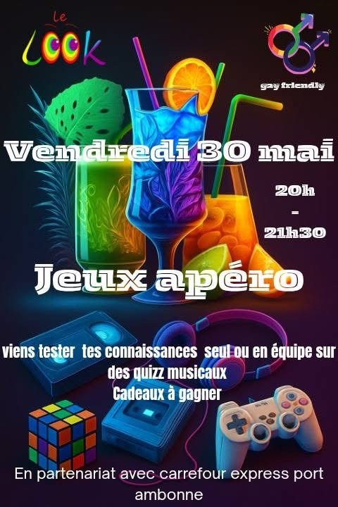 Visuel de l'événement Jeux Apéro au Cap d'Agde