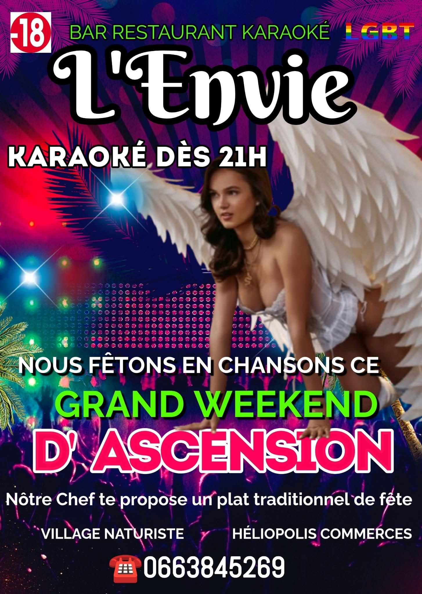 Visuel de l'événement Week-end de l'Ascension en chansons au Cap d'Agde