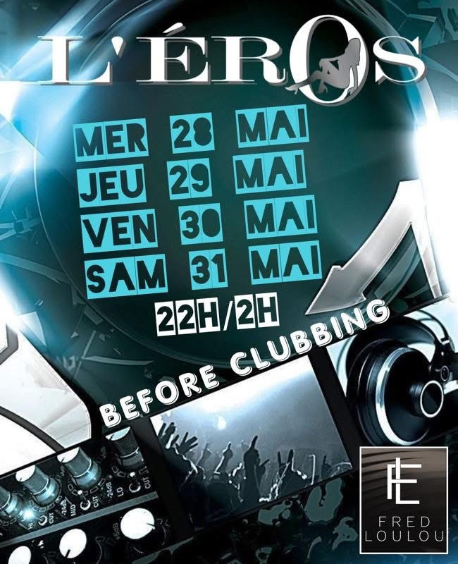 Visuel de l'événement 4 soirées de foliiiie à L’EROS ! au Cap d'Agde