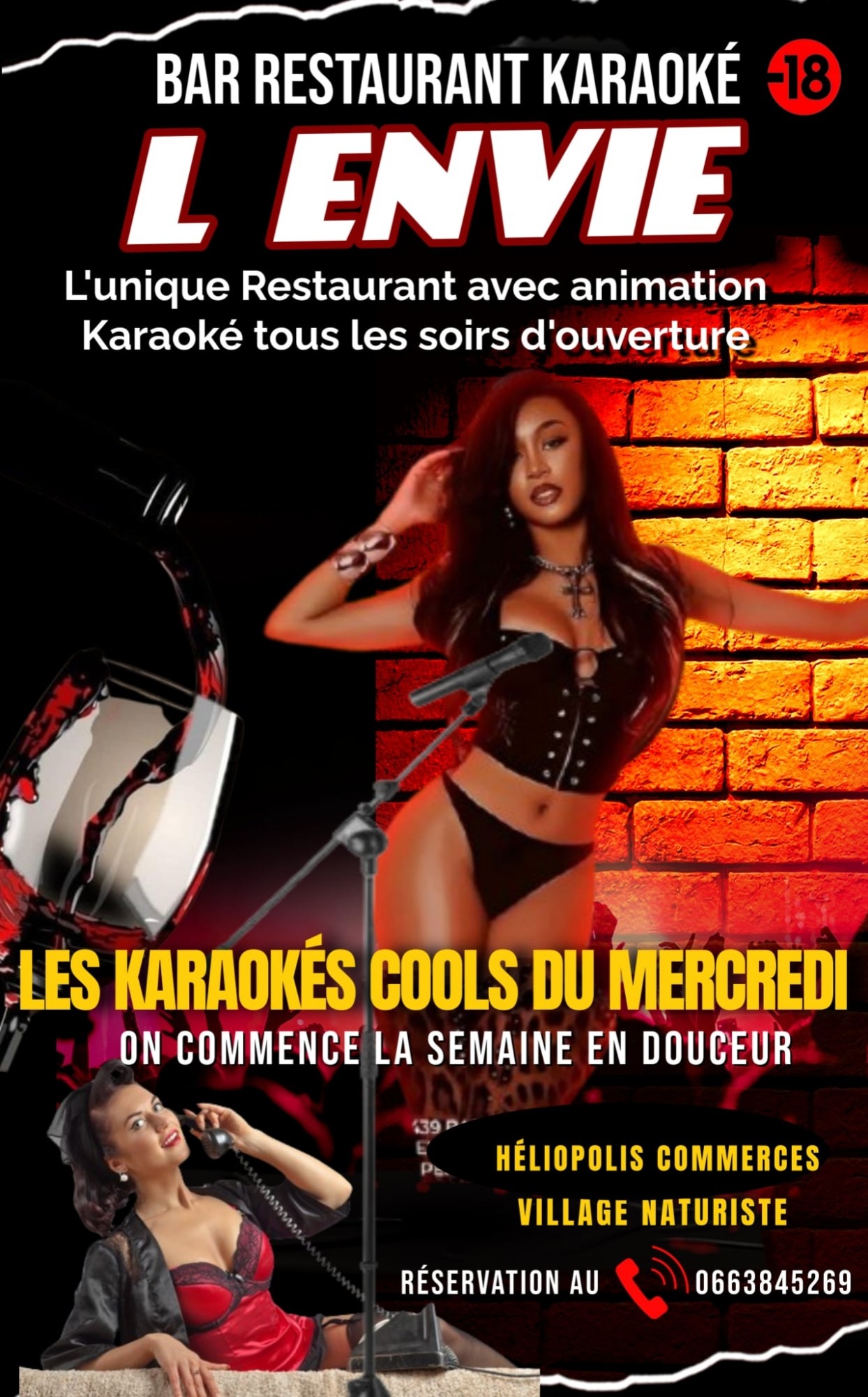 Visuel de l'événement Les Soirées Cool du Mercredi à L’Envie au Cap d'Agde