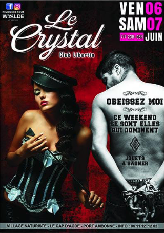 Visuel de l'événement 𝗢𝗕𝗘𝗜𝗦𝗦𝗘𝗭 𝗠𝗢𝗜 au Cap d'Agde