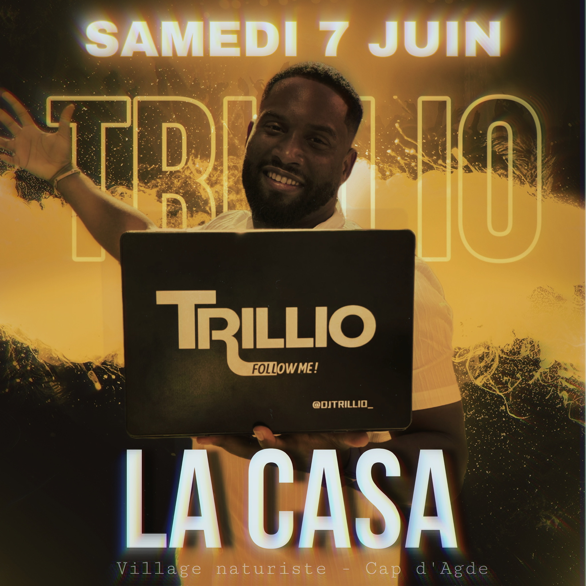 Visuel de l'événement Soirée en Musique à La Casa au Cap d'Agde