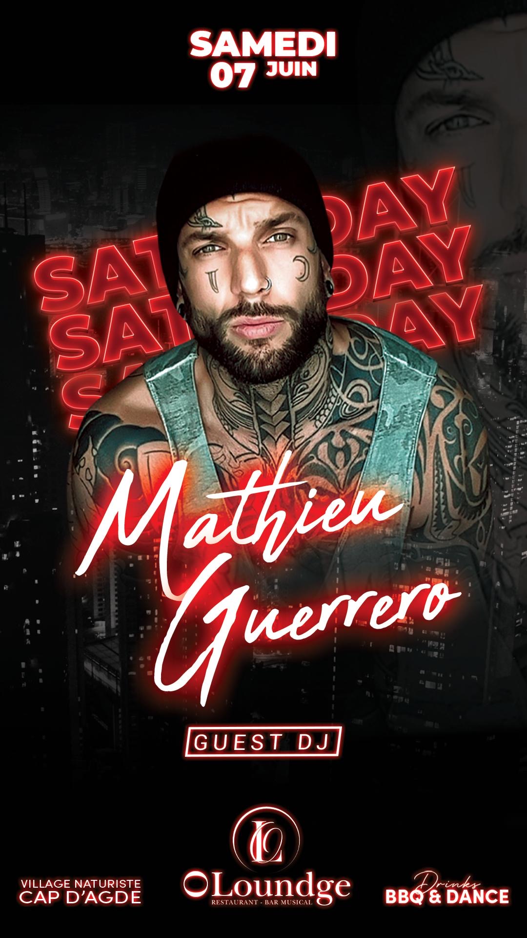 Visuel de l'événement Saturday au Cap d'Agde