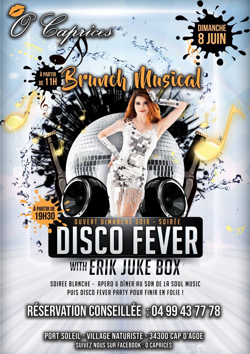 Visuel de l'événement Brunch musical au Cap d'Agde