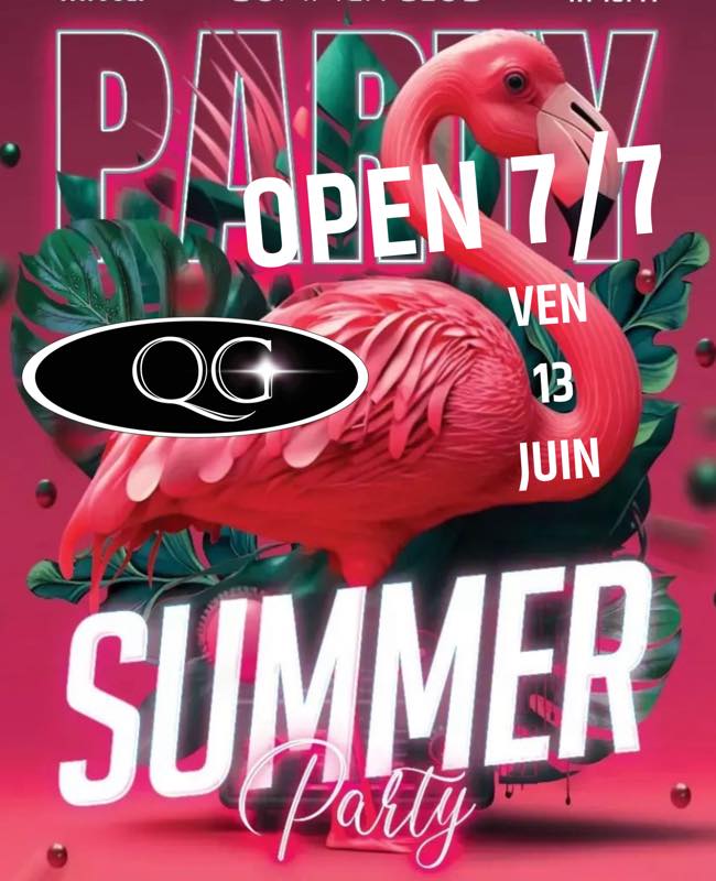 Visuel de l'événement Summer Party au Cap d'Agde