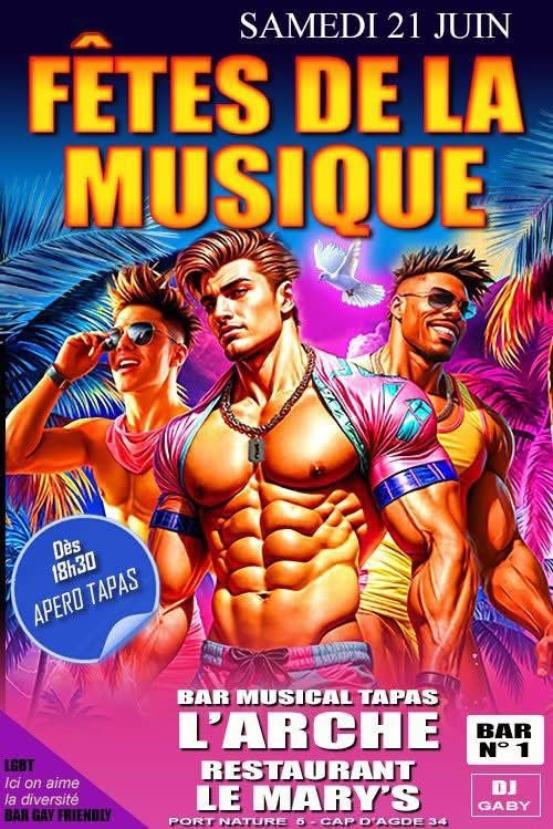 Visuel de l'événement Fête de la Musique au Cap d'Agde