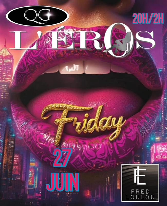 Visuel de l'événement Dîner au QG & Fiesta à l’Eros au Cap d'Agde