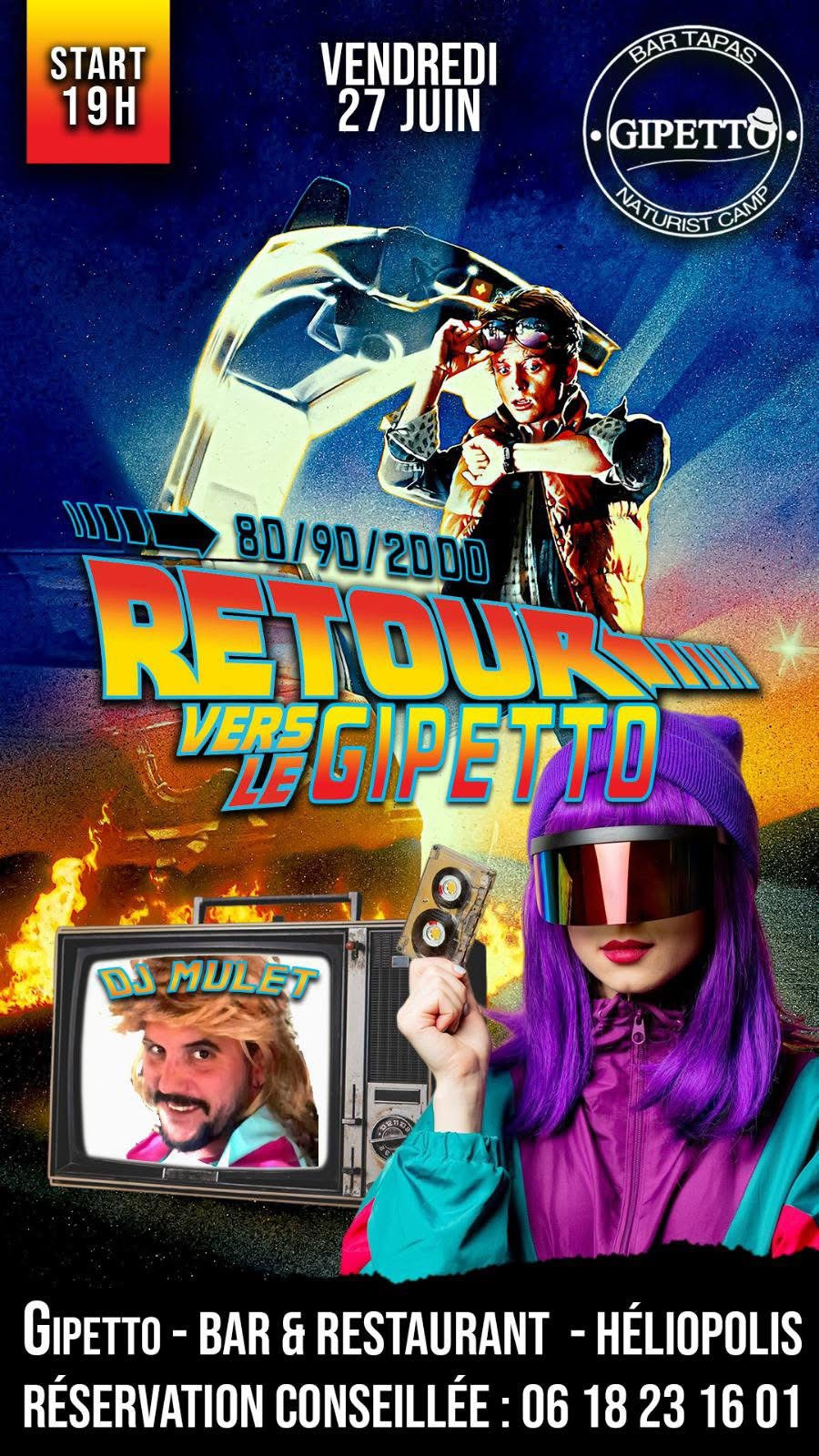 Visuel de l'événement Retour vers Gipetto au Cap d'Agde