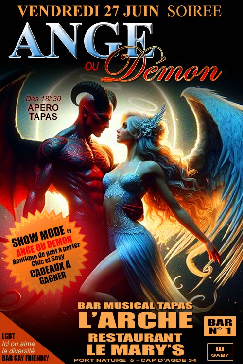 Visuel de l'événement Defilé Ange ou Demon au Cap d'Agde