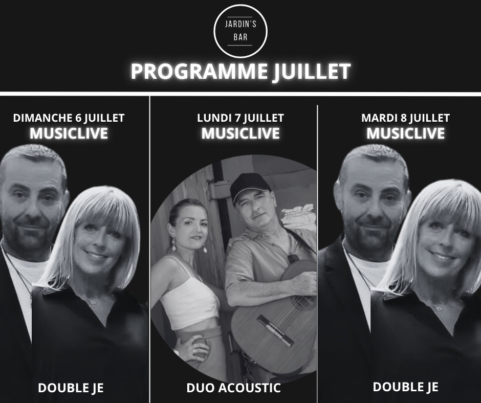 Visuel de l'événement Duo Acoustic au Cap d'Agde