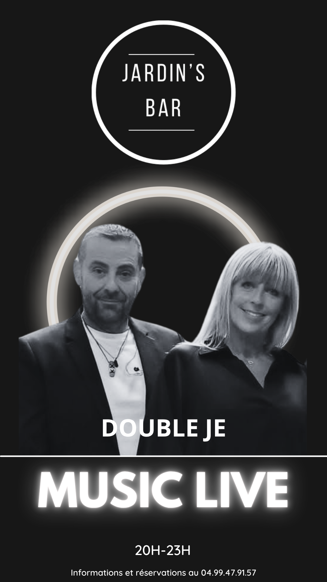 Visuel de l'événement Duo Double Je au Cap d'Agde