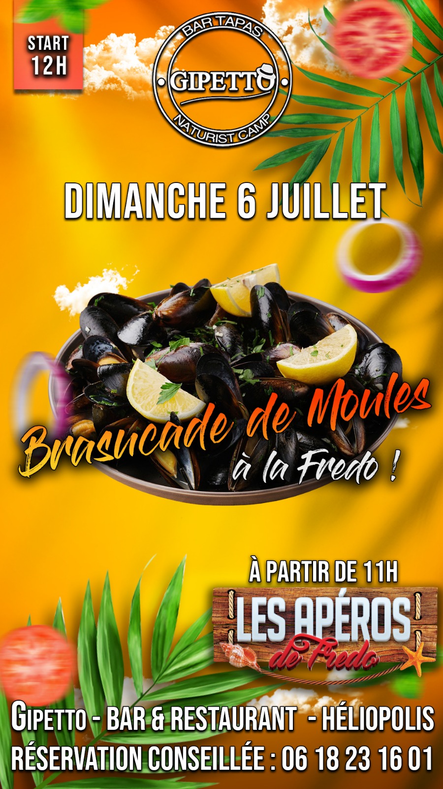 Visuel de l'événement Brasucade de Moules au Cap d'Agde