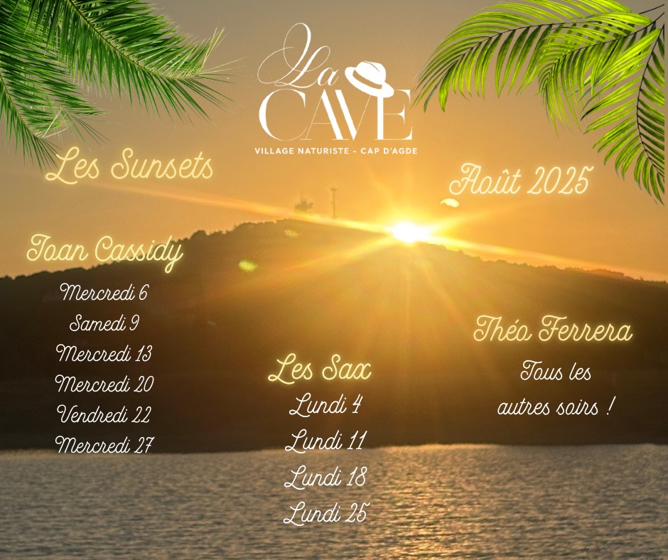 Visuel de l'événement Programme Aout au Cap d'Agde