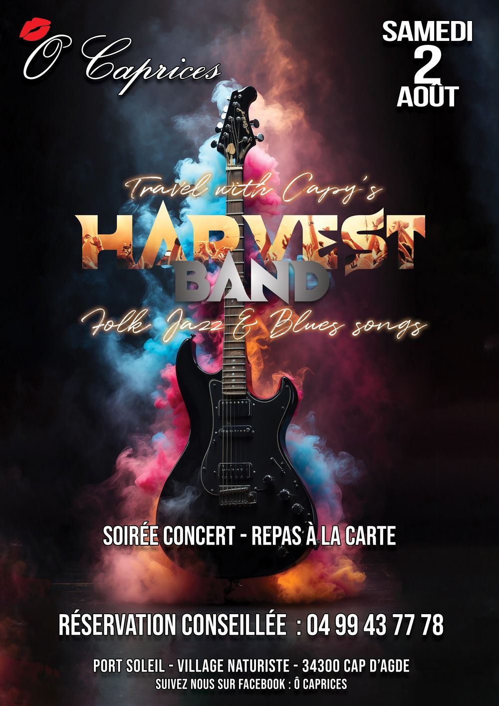 Visuel de l'événement HARVEST au Cap d'Agde