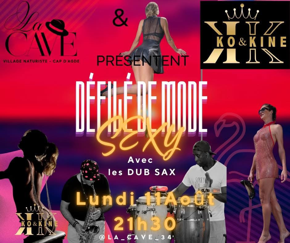 Visuel de l'événement Défilé de mode Ko&Kine au Cap d'Agde