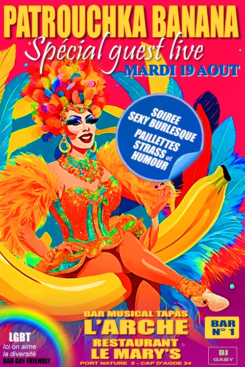 Visuel de l'événement Soirée Sexy Burlesque au Cap d'Agde