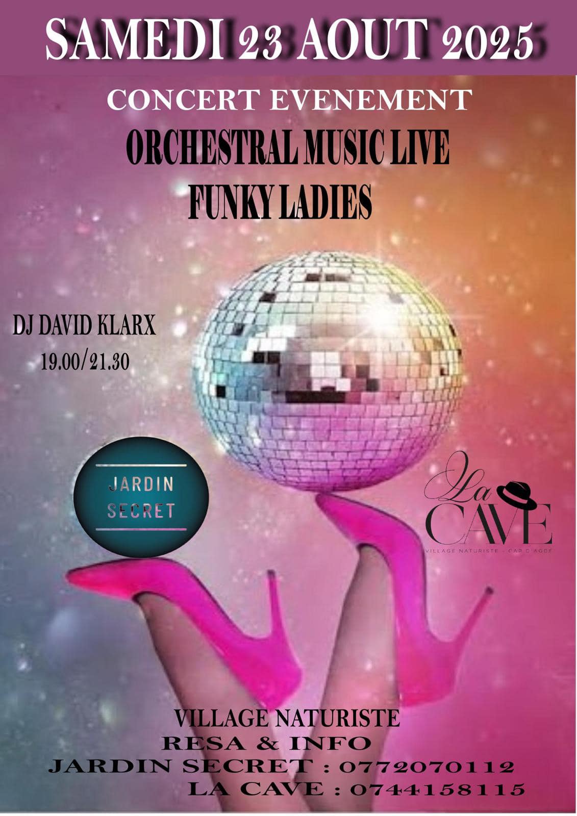 Visuel de l'événement Concert Orchestral Music Live au Cap d'Agde